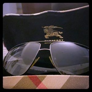 Men’s Burberry Sunglasses with Burberry Case